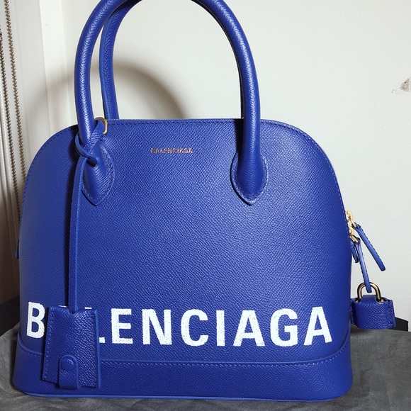 Balenciaga Handbags - Balenciaga Ville Top Handle Leather Bag